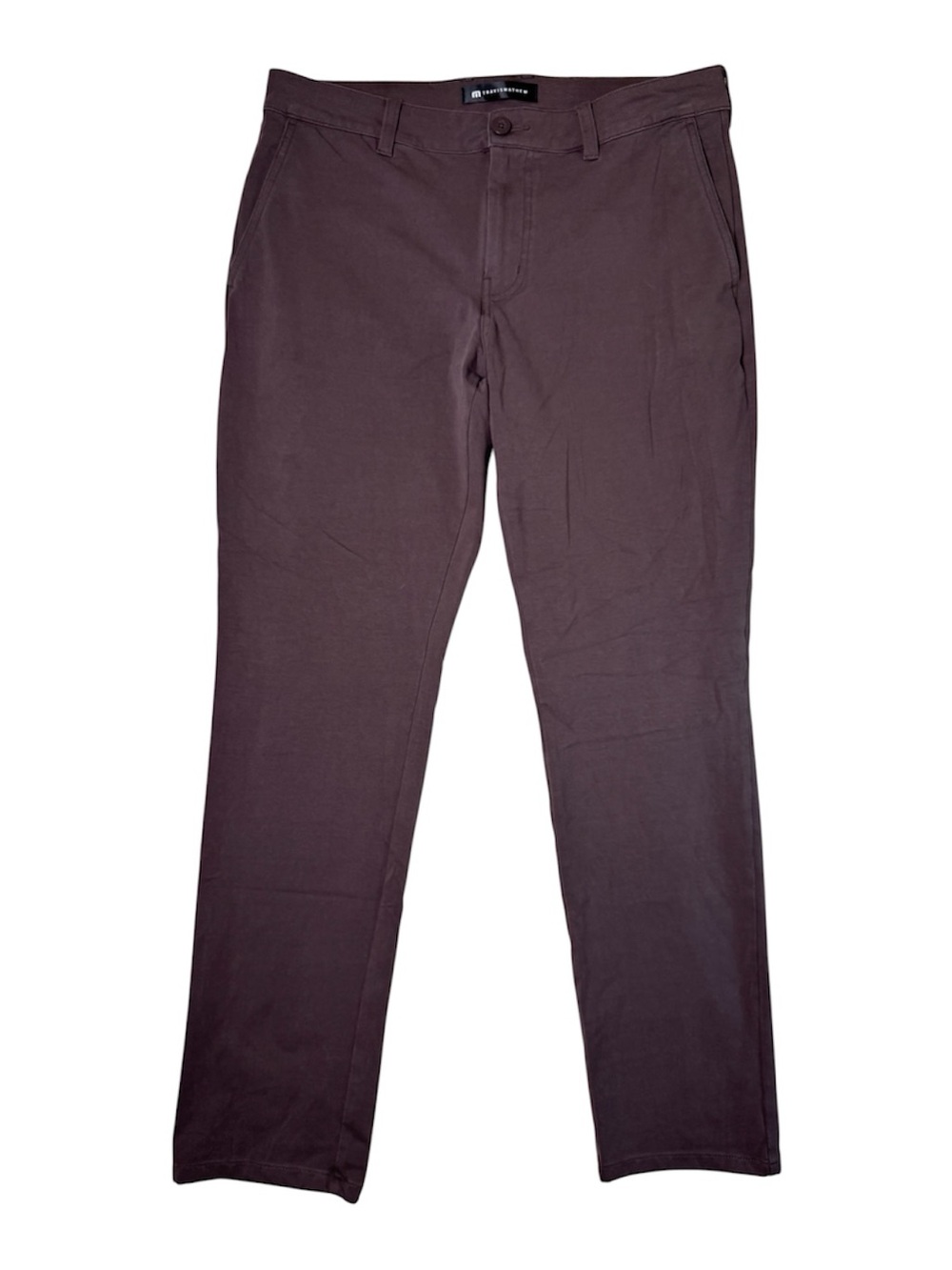 Travis Mathew Legacy Stretchknit Pants Elevated Comfort Brown Men's Size 34